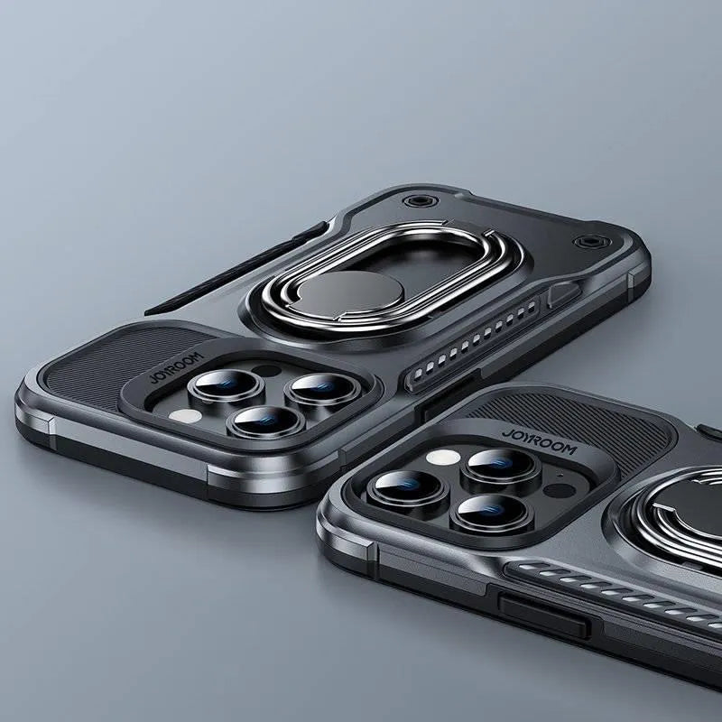 iPhone 14 Pro Max Dual-Hinge Protective Case / غطاء الحماية مع حامل مدمج (آيفون ١٤ برو ماكس) من جوي روم