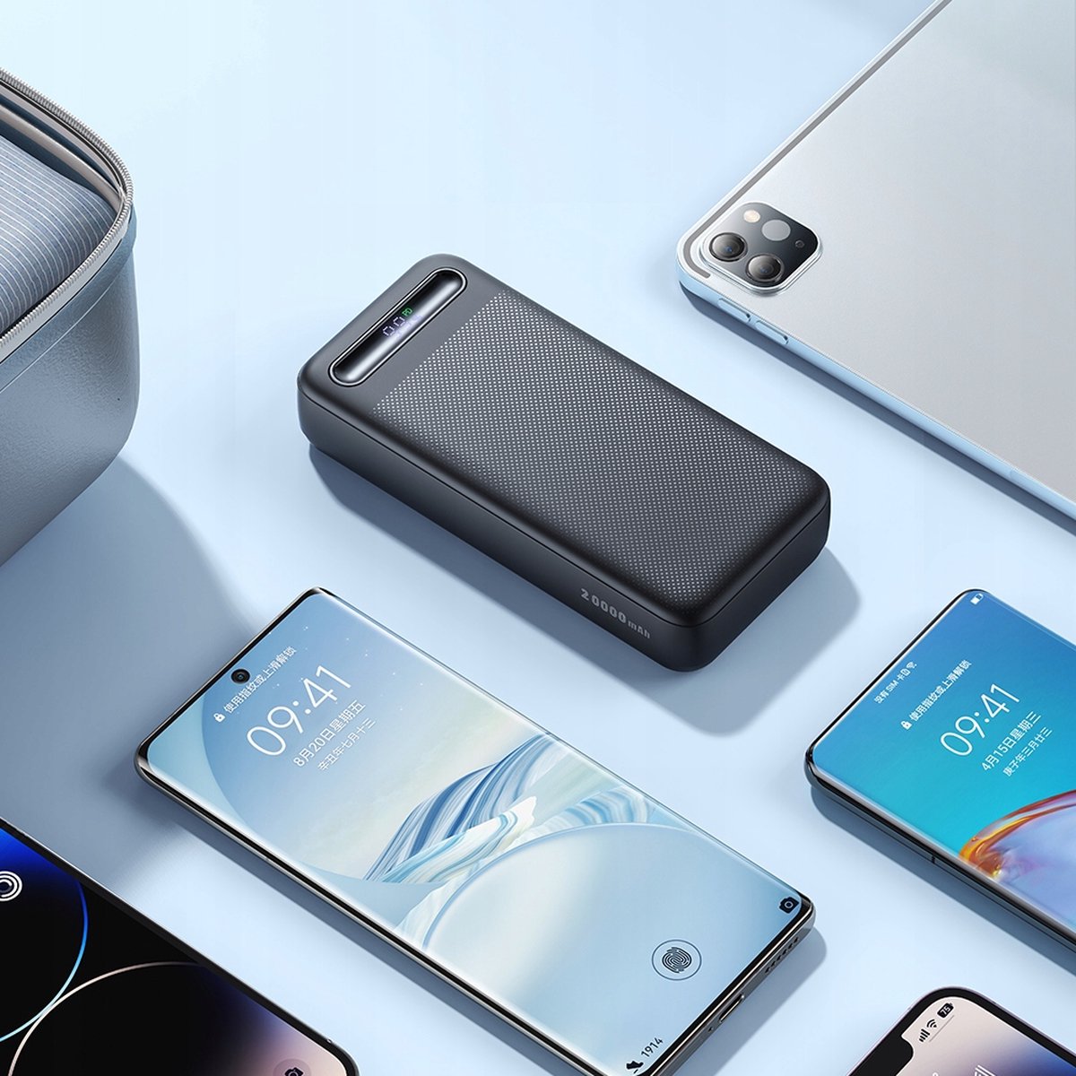 Mcdodo Digital Display 20000mAh 22.5W Power Bank / بوربانك بشاشة رقمية (20000 ميلي أمبير) وقدرة (22.5واط) من مكدودو