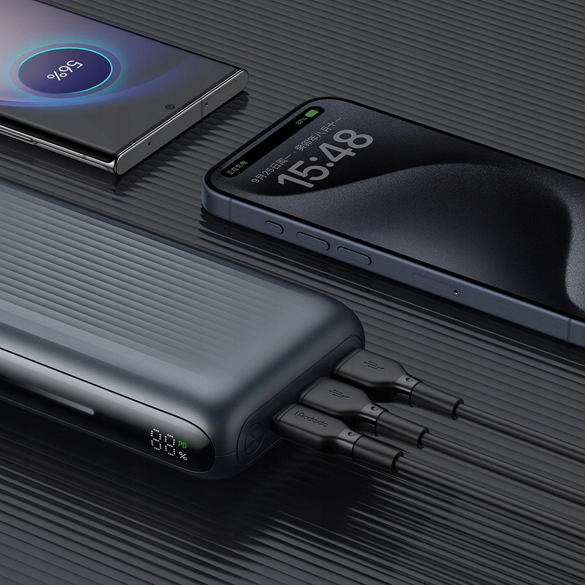 Mcdodo Digital Display 20000mAh 65W Power Bank /. بوربانك بشاشة رقمية ( 20000 ميلي أمبير) وقدرة (65واط) من مكدودو