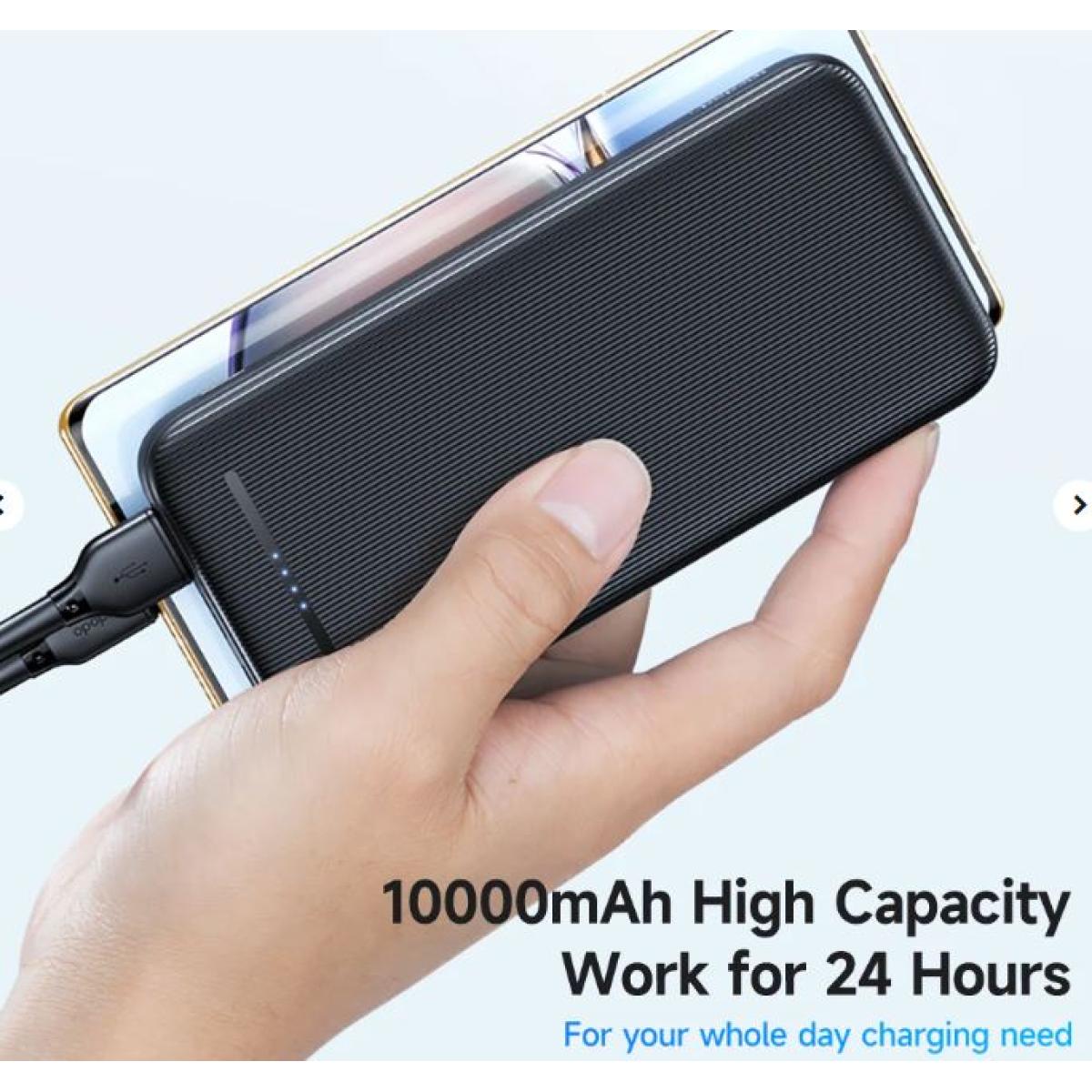 Mcdodo LED 10000 mAh Dual USB Power Bank / بور بانك (10000 ميلي أمبير) بمنفذين (يو أس بي) من مكدودو