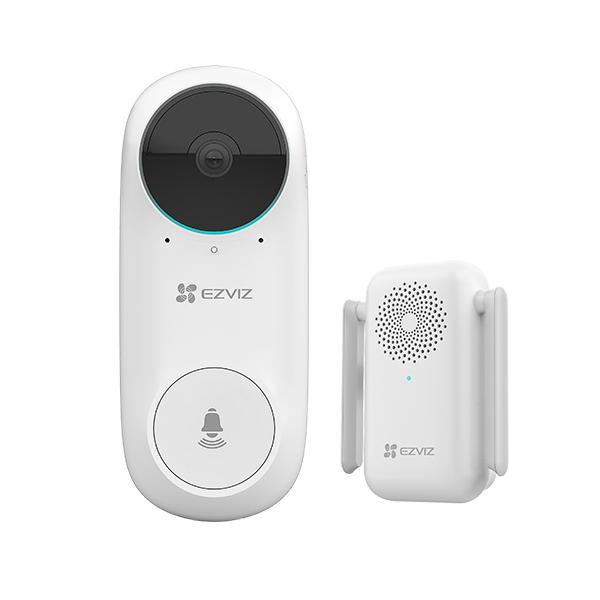 EZVIZ DB2C Smart Wi-Fi Video Doorbell with Chime – Wireless Home Security