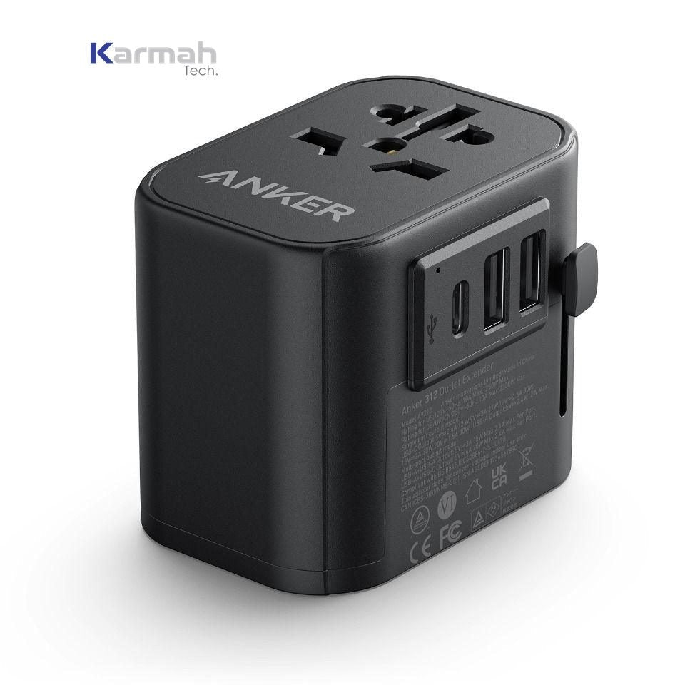 Anker A9212K11 PowerExtend USB-C Travel Adapter 30W