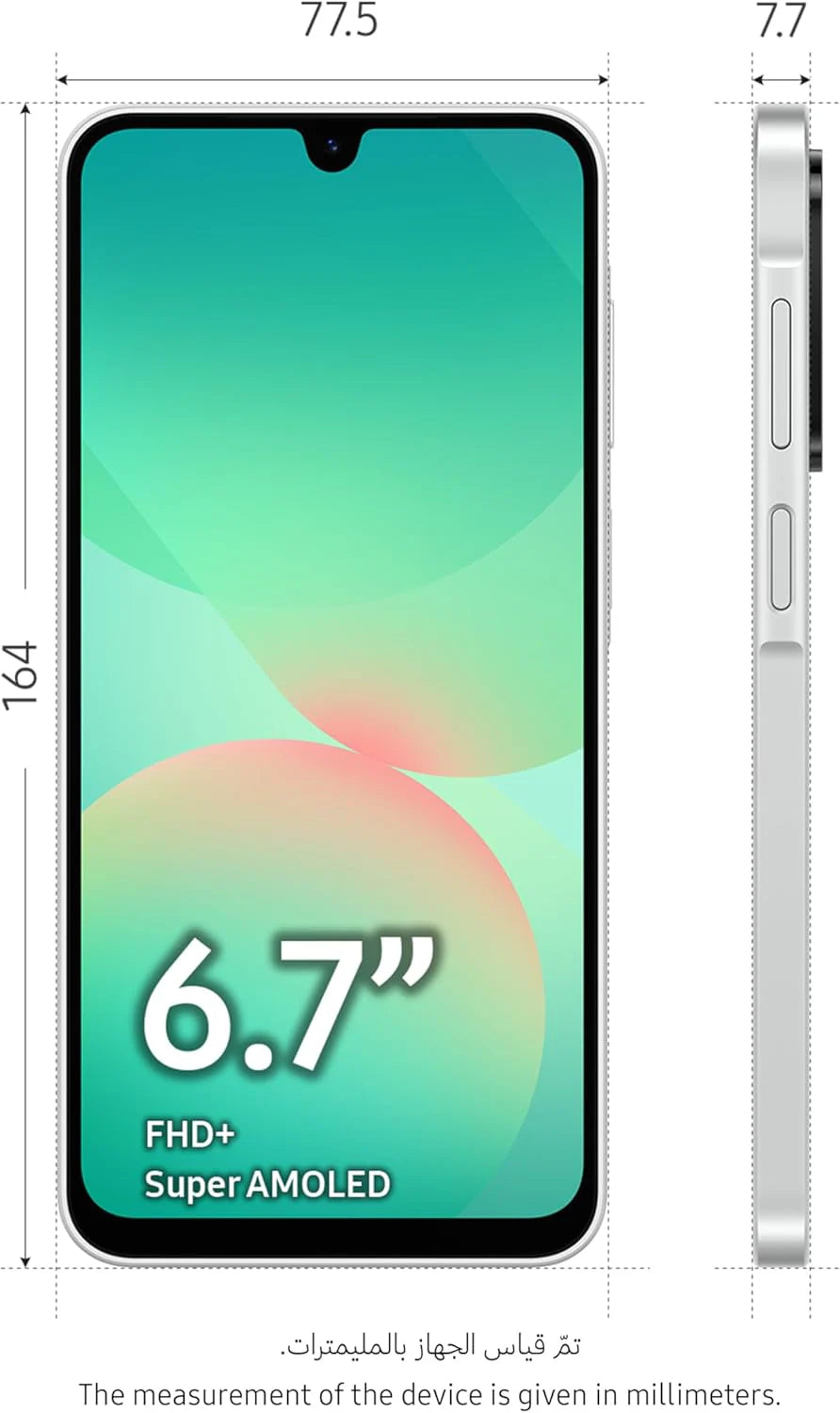 Samsung Galaxy A26 5G Mobile /. هاتف جلاكسي (إى26) الجيل الخامس من سامسونج