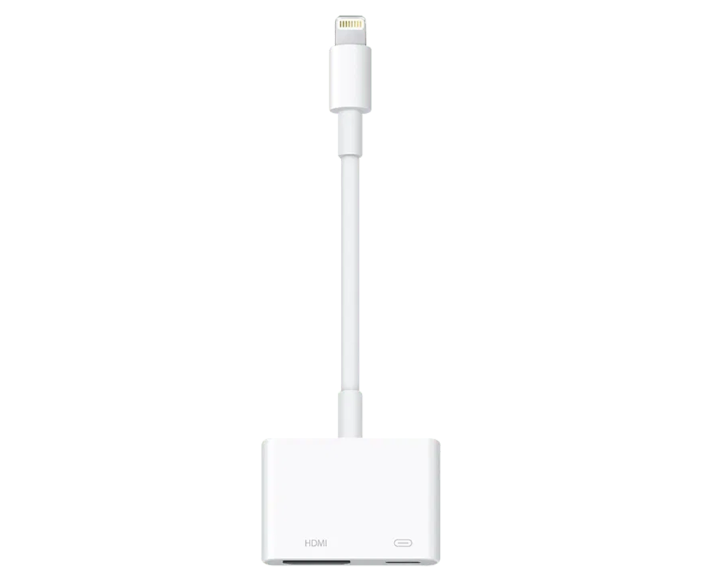 Apple Lightning Digital AV Adapter / محول لايتننغ إلى أوديو-فيديو من أبل