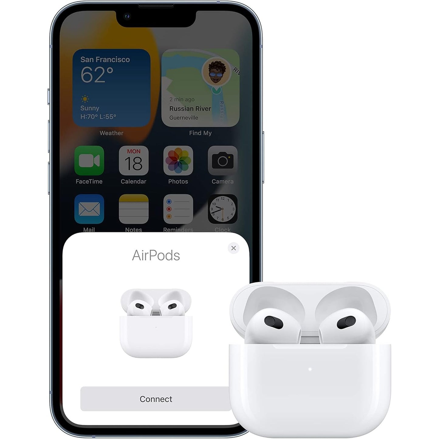 Apple AirPods (3rd Generation) Wireless Earbuds / سماعات الأذن الجيل الثالث من أبل