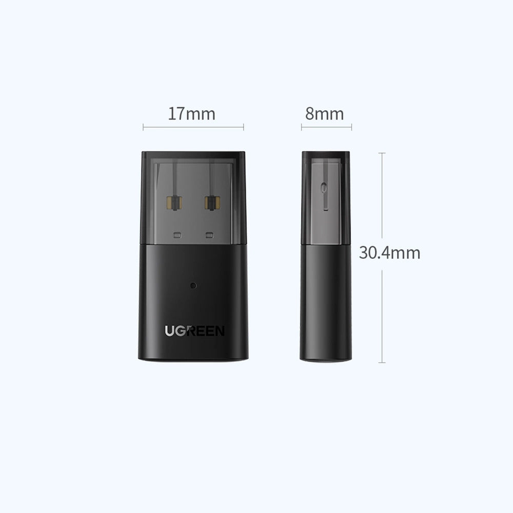 UGREEN Bluetooth 5.0 USB adapter for PC / PS / Switch /. جهاز إرسال بلوتوث عالي الجودة من يوجرين