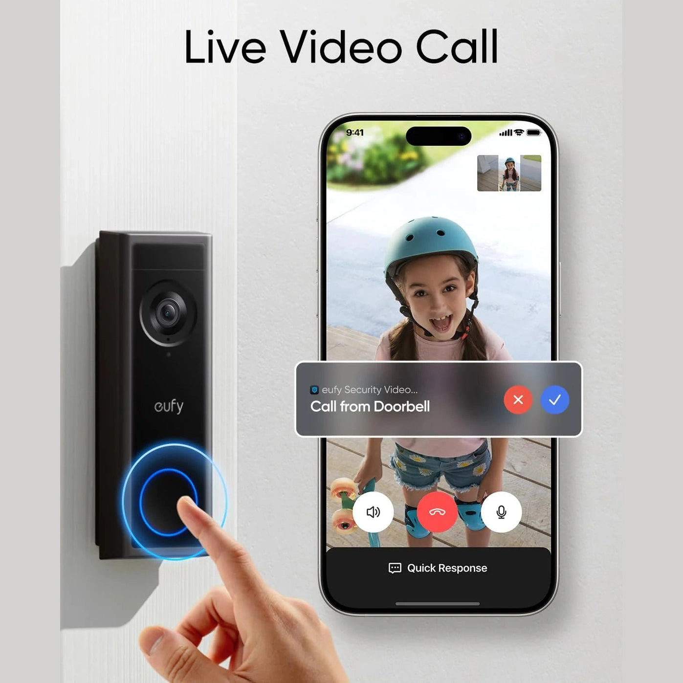 Eufy C30 Video Doorbell / جرس الباب الذكي (سي30) من أنكر-يوفي