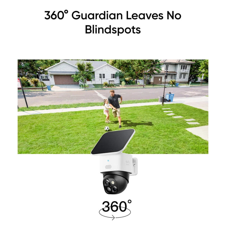 Eufy S340 Security outdoor SoloCam / كاميرا مراقبة خارجية بالطاقة الشمسية (إس 340) من أنكر-يوفي