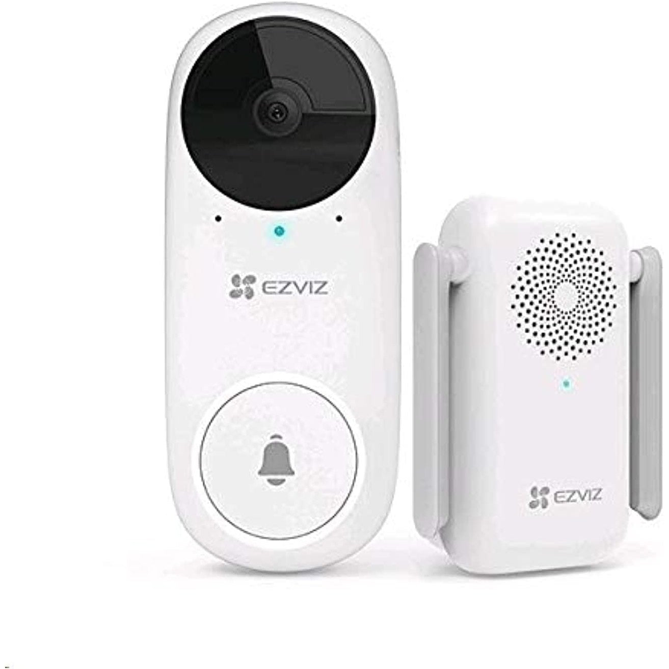EZVIZ DB2C WireFree Video Doorbell with Chime / جرس الباب اللاسلكي الذكي مع كاميرا من إيزفز