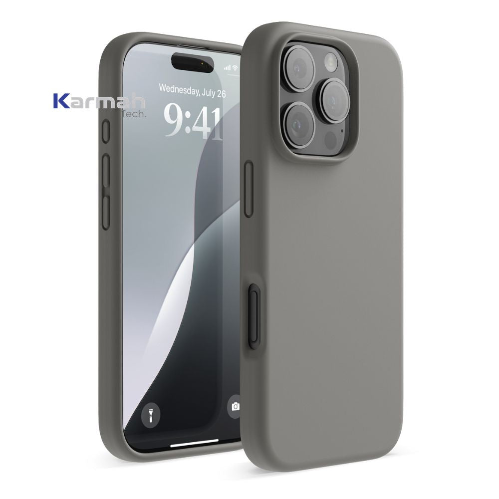 Lenyes iPhone 16 Pro Impact Protection Case/ غطاء خلفي ضد الصدمات ايفون ١٦ برو من لينيس