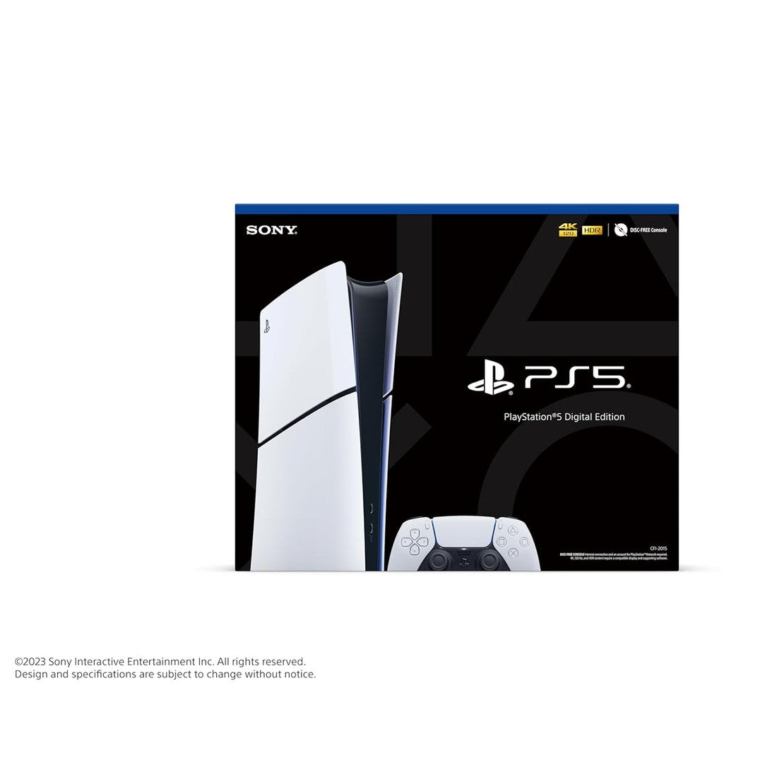 Sony PlayStation 5 Digital Slim Console /. بلاي ستيشن 5 النسخة الرقمية الأنحف من سوني