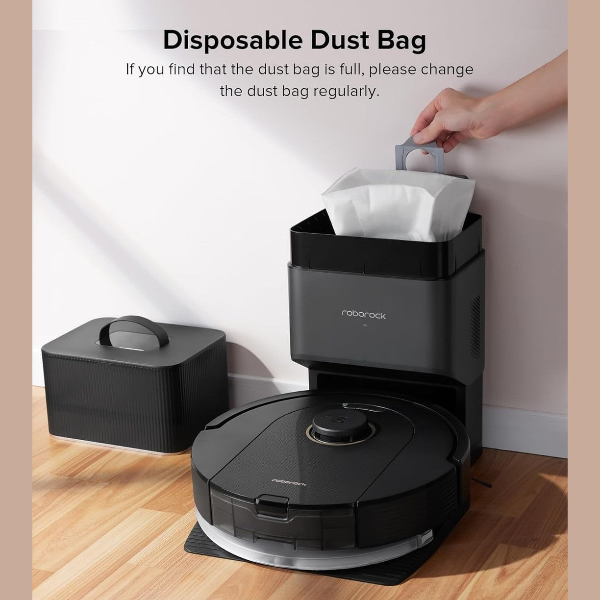 Roborock Q5 Pro+ Robot Vacuum /. روبوت التنظيف الذكي (كيو5 برو+) من روبوروك
