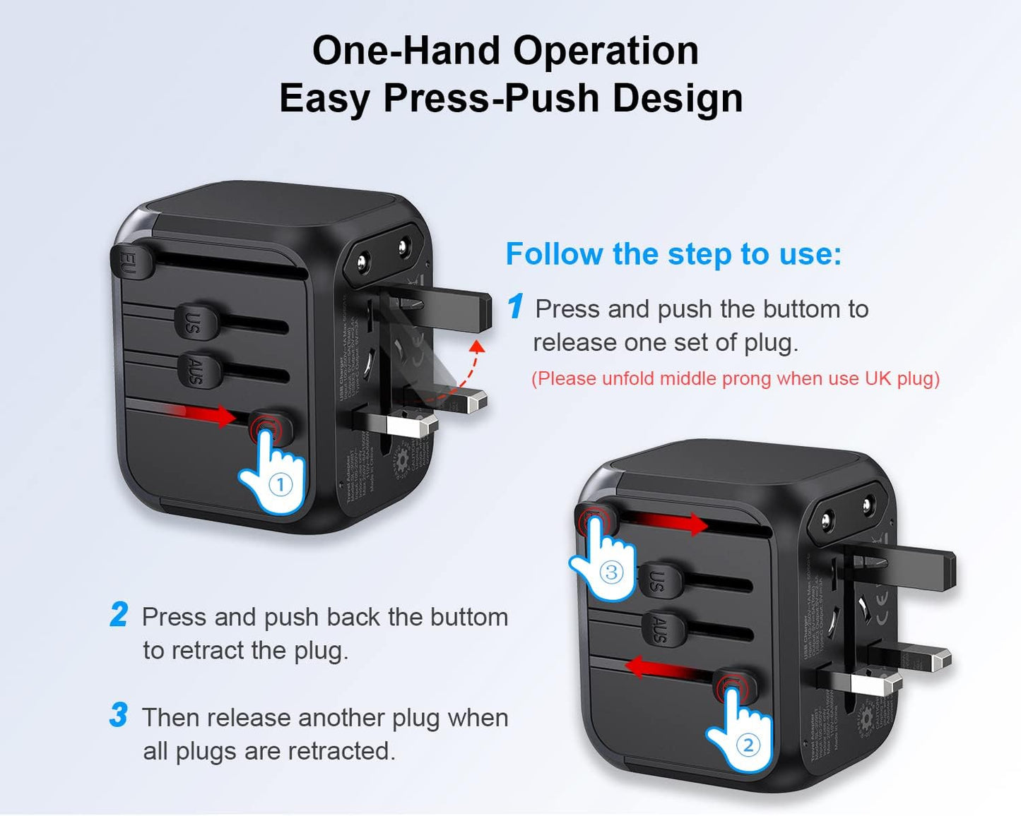 Necomi Universal Travel Adapter