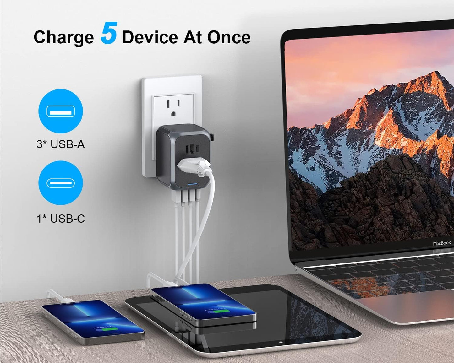 Necomi Universal Travel Adapter