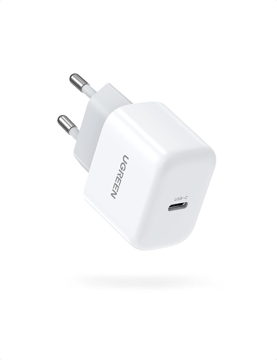 Ugreen USB-C 20W Mini Wall Charger / شاحن (تايب-سي) بقدرة (20واط) من يوجرين