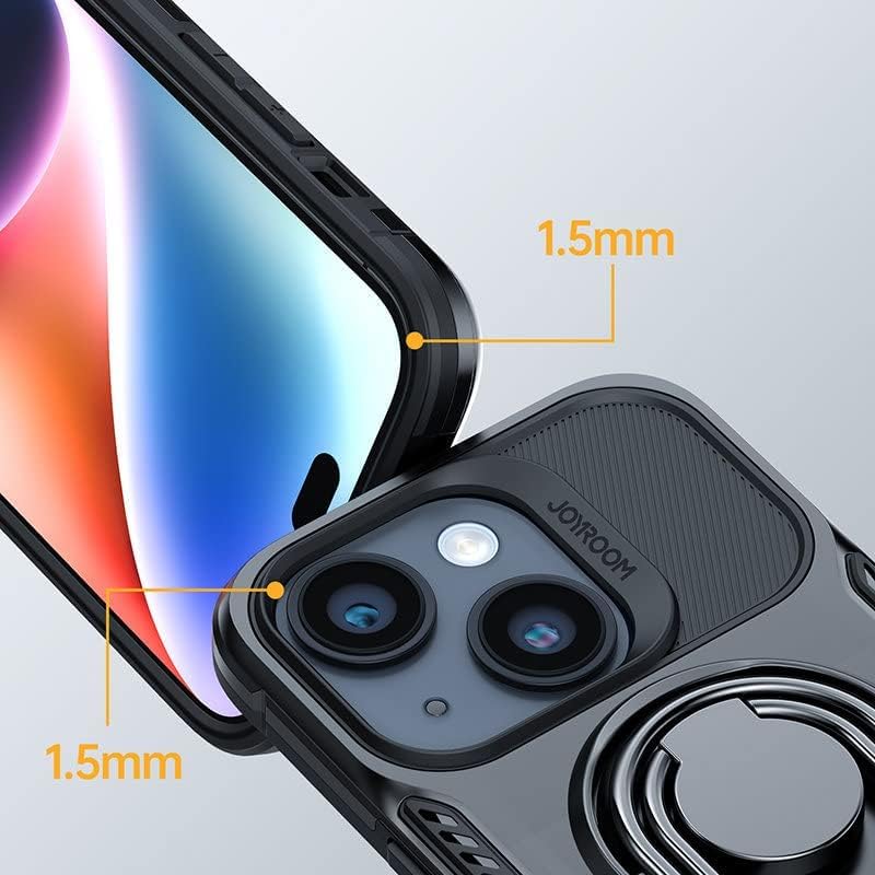 iPhone 14 Dual-Hinge Protective Case / غطاء الحماية مع حامل مدمج (آيفون14) من جوي روم