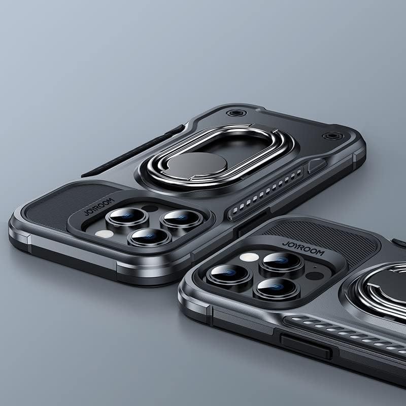 iPhone 14 Pro Dual-Hinge Protective Case / غطاء حماية مع حمالة مدمجة (آيفون 14 برو) من جوي روم