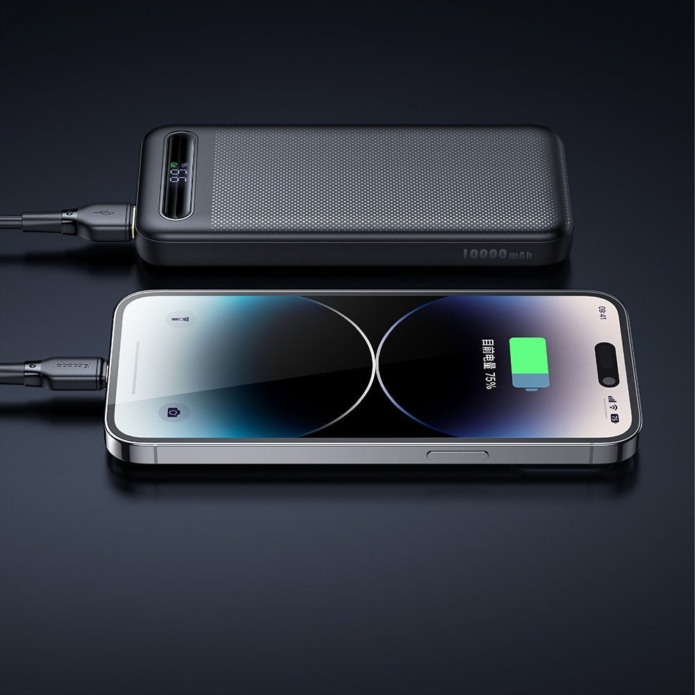 Mcdodo Digital Display 10000mAh 22.5W Power Bank /. بوربانك بشاشة رقمية (10000ميلي أمبير) وقدرة (22.5واط) من مكدودو