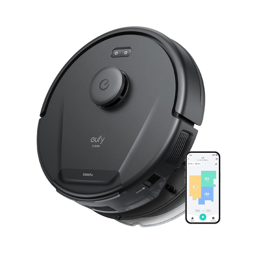 Eufy Clean L60 Hybrid Robovac / مكنسة روبوت ذكية (إل 60) للتنظيف الجاف والمسح من أنكر-يوفي