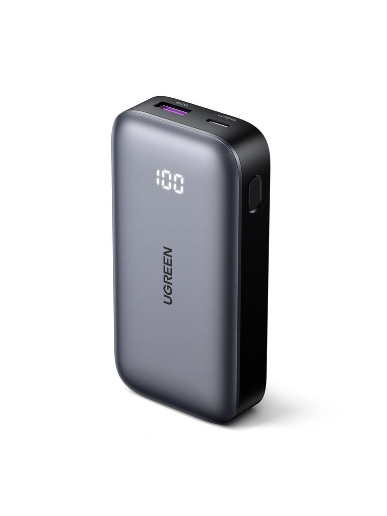 UGreen 30W Dual Port 10000mAh Ultra Slim Quick Charging PowerBank /. بور بانك (١٠٠٠٠ ميللي أمبير) من يوجرين