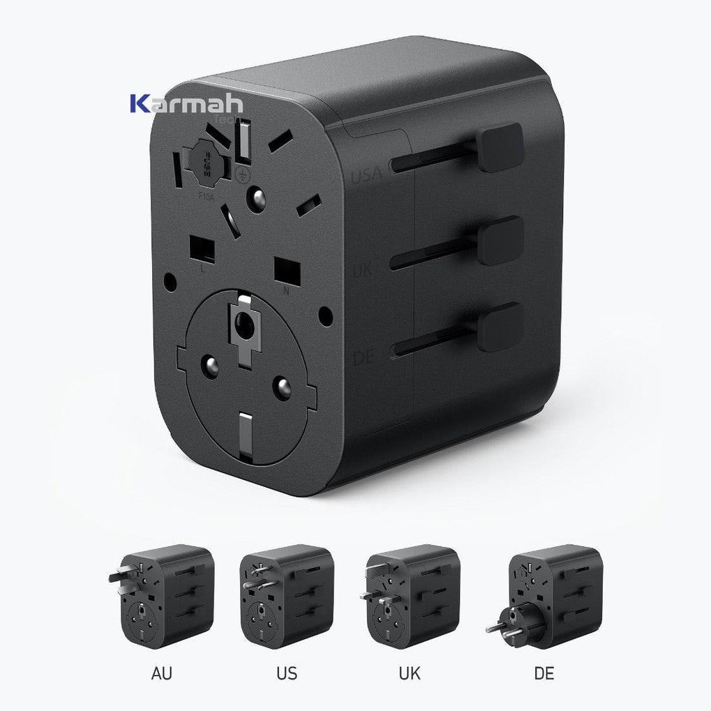 Anker A9212K11 PowerExtend USB-C Travel Adapter 30W