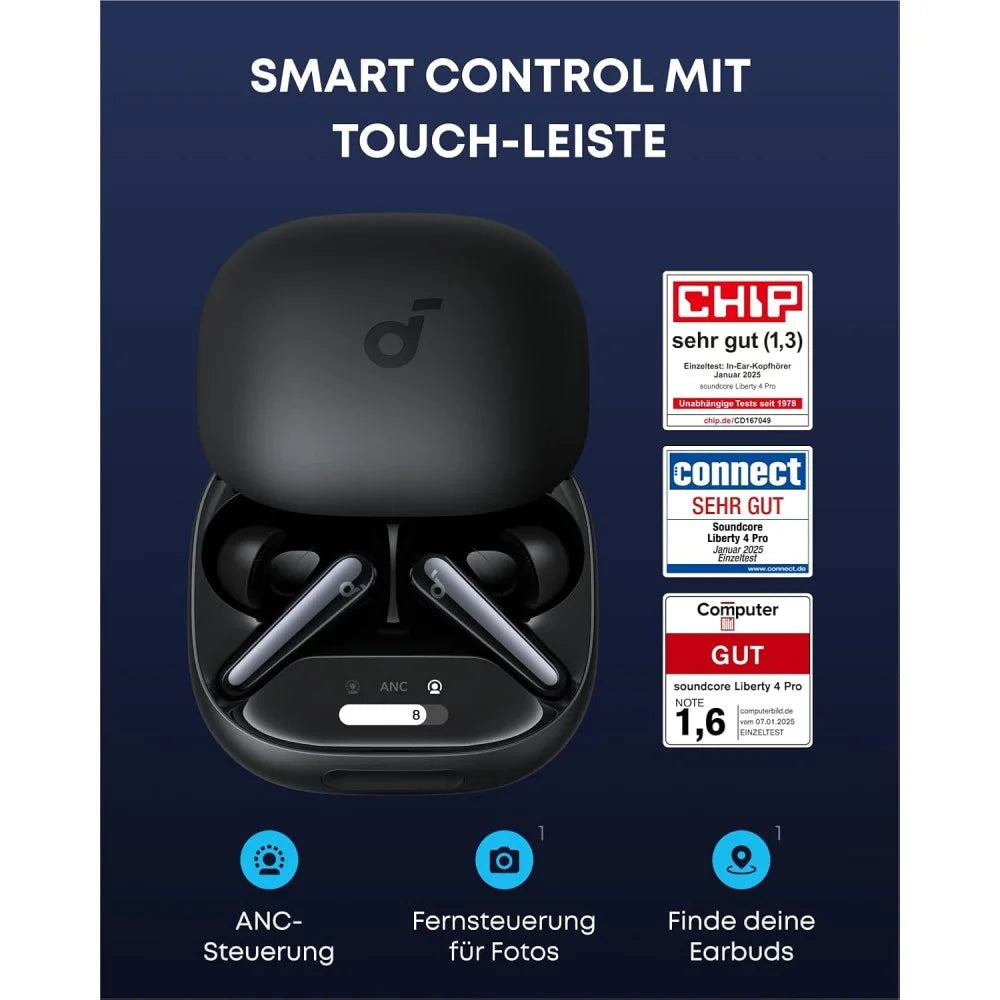 Anker Soundcore Liberty 4 Pro Earbuds / سماعات الأذن (ساوندكور ليبرتي 4 برو) عالية الأداء من أنكر