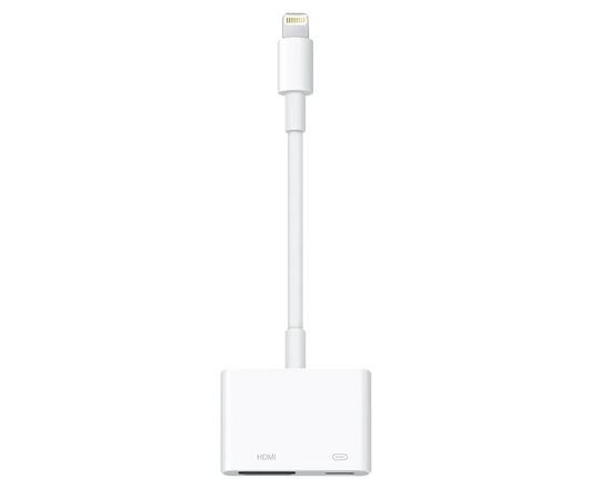 Apple Lightning Digital AV Adapter / محول لايتننغ إلى أوديو-فيديو من أبل
