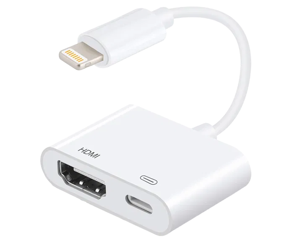 Apple Lightning Digital AV Adapter / محول لايتننغ إلى أوديو-فيديو من أبل