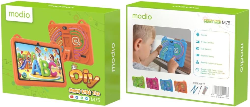 Modio M75 Kids Tab / تابلت (إم ٧٥) للأطفال من موديو