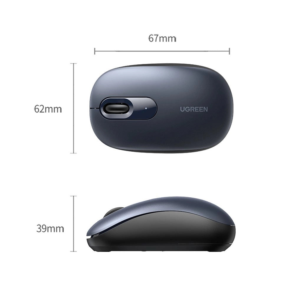 Ugreen USB 2.4GHz Wireless Mouse / فأرة كمبيوتر لاسلكية من يوجرين