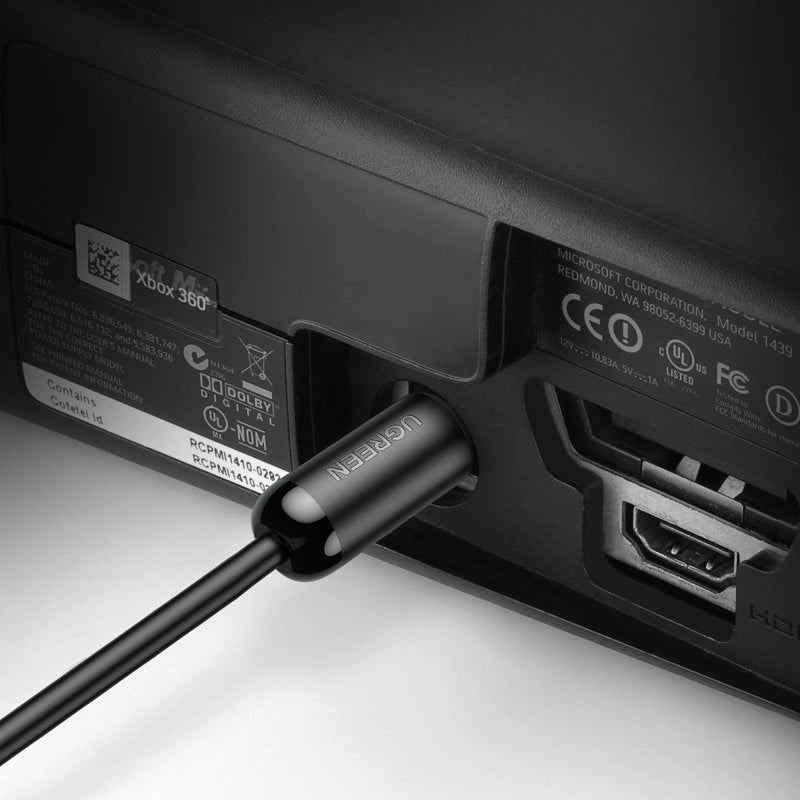 Ugreen Optical Audio Toslink/SPDIF 1.5m Cable / كيبل بصري بطول ١٫٥ متر من يوجرين