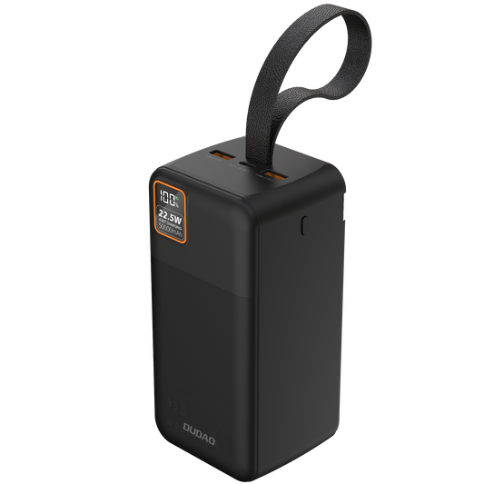 DUDAO Digital Fast Charging Power Bank / بور بانك سعة 50000 ميللي أمبير من دوداو