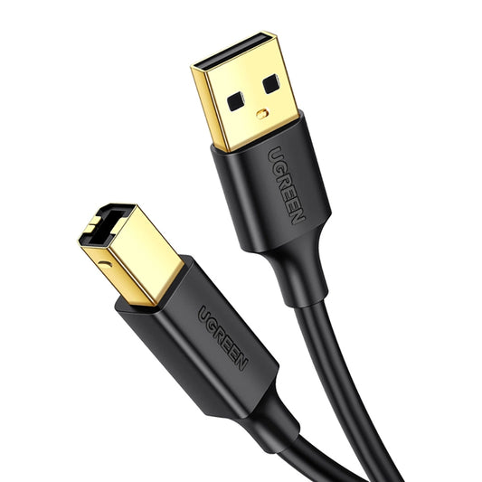 Ugreen USB-B Printer (Male) to USB-A (Male) 2m Cable / كيبل طابعة بطول ٢ متر من يوجرين