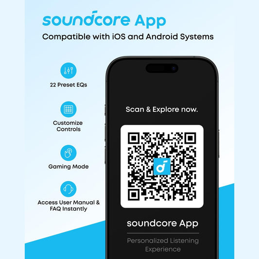 Anker Soundcore R50i NC Earbuds / سماعات الأذن (آر50آي) بخاصية إلغاء الضوضاء من أنكر