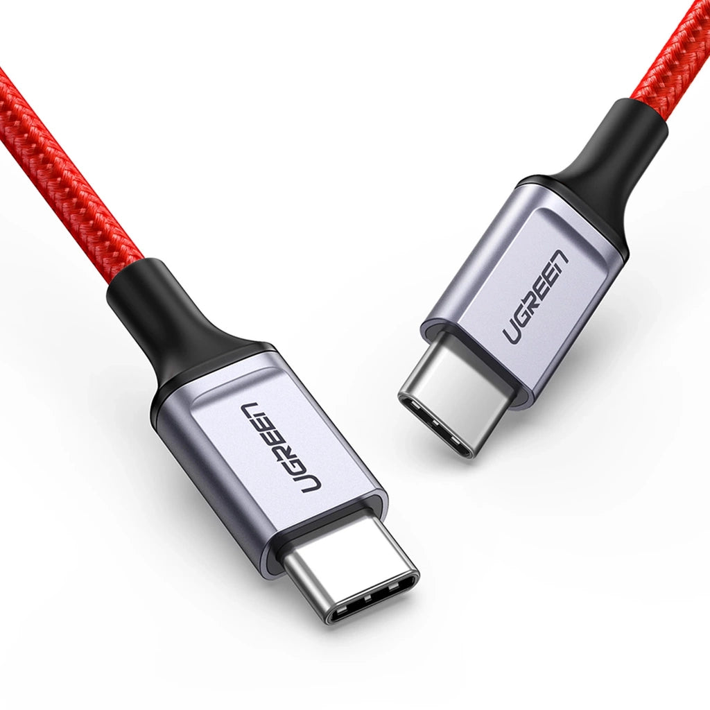 Ugreen USB-C to USB-C 1m Cable / كيبل شحن ونقل بيانات عالي الجودة من يوجرين