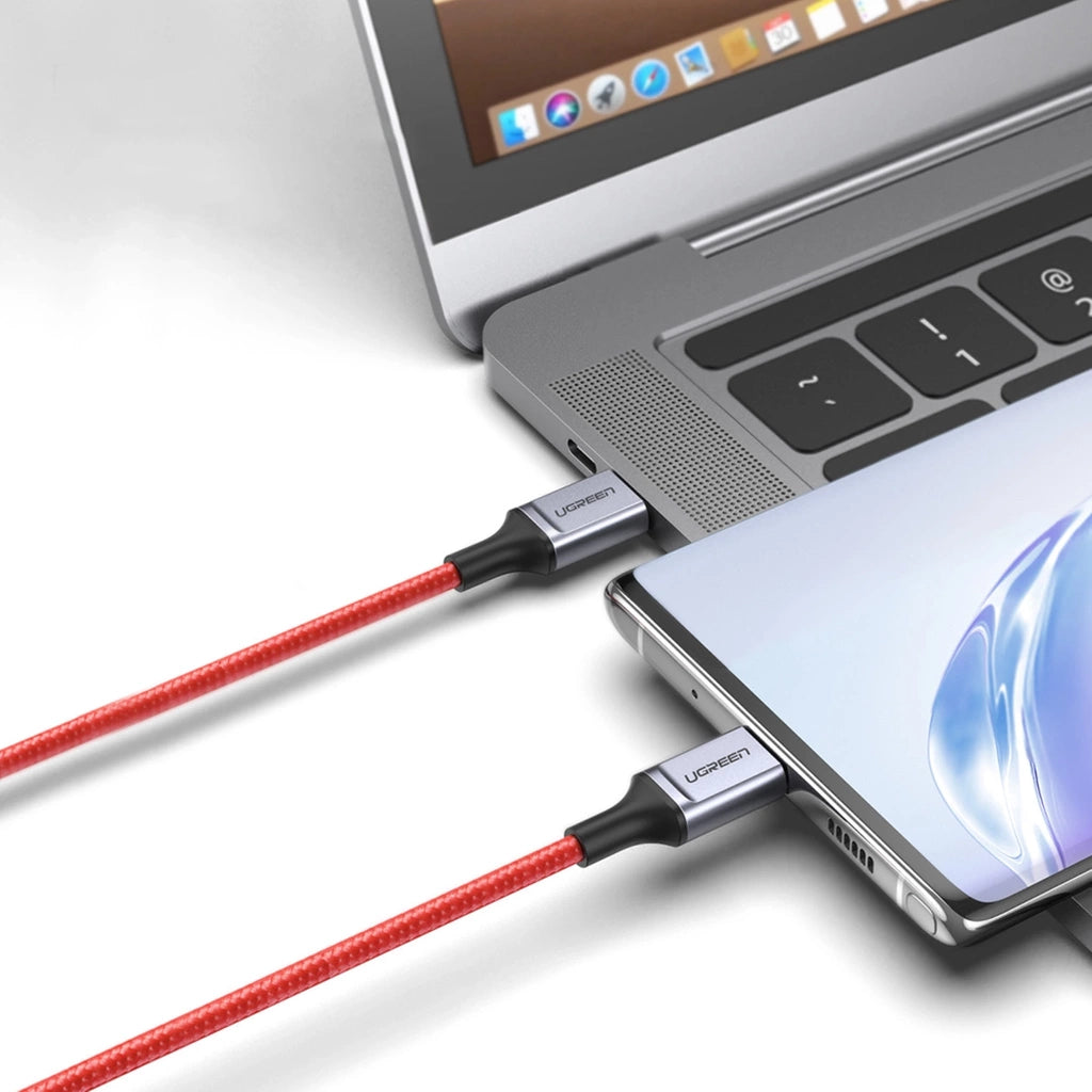 Ugreen USB-C to USB-C 1m Cable / كيبل شحن ونقل بيانات عالي الجودة من يوجرين