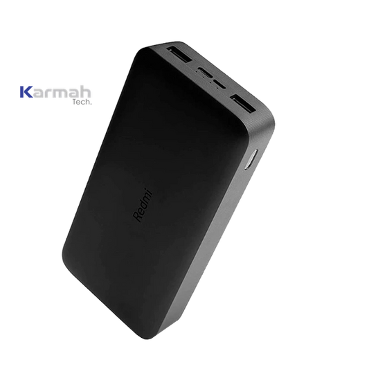 Xiaomi Mi 20000mAh 18W Redmi Power Bank/ بور بانك ٢٠٠٠٠ ميلي أمبير بقوة ١٨ واط من شاومي