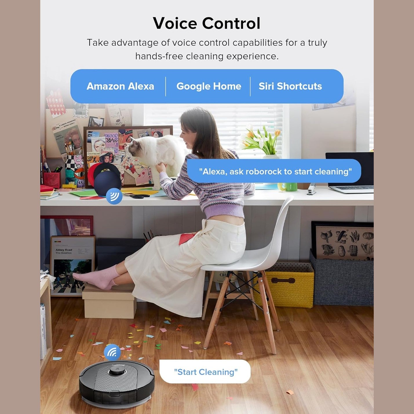 Roborock Q5 Pro+ Robot Vacuum /. روبوت التنظيف الذكي (كيو5 برو+) من روبوروك
