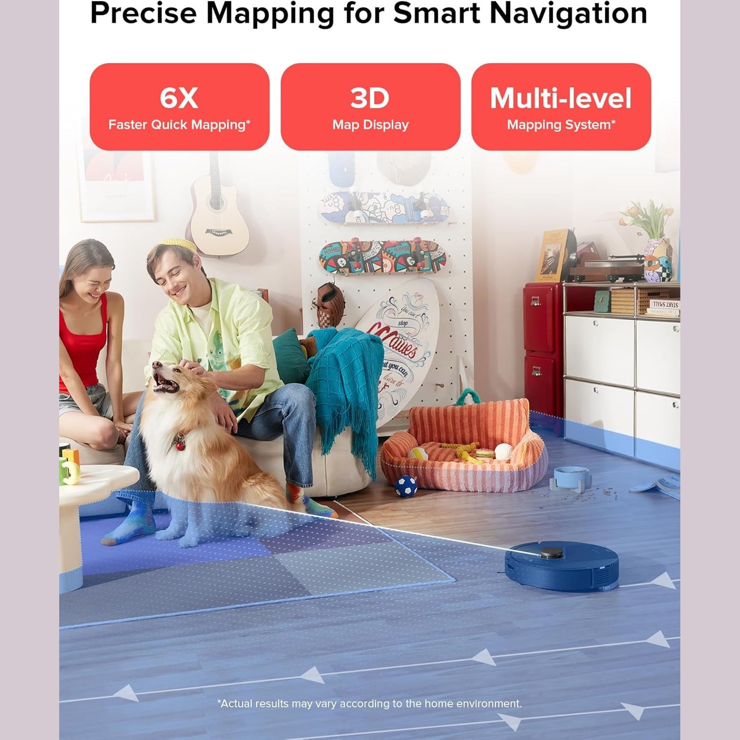 Roborock Q5 Pro+ Robot Vacuum /. روبوت التنظيف الذكي (كيو5 برو+) من روبوروك