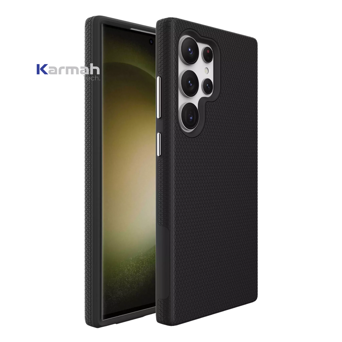 Samsung Galaxy S25 Ultra Protection Leather Case/  غطاء الحماية الخلفي الجلدي لهاتف جالاكسي إس ٢٥ ألترا