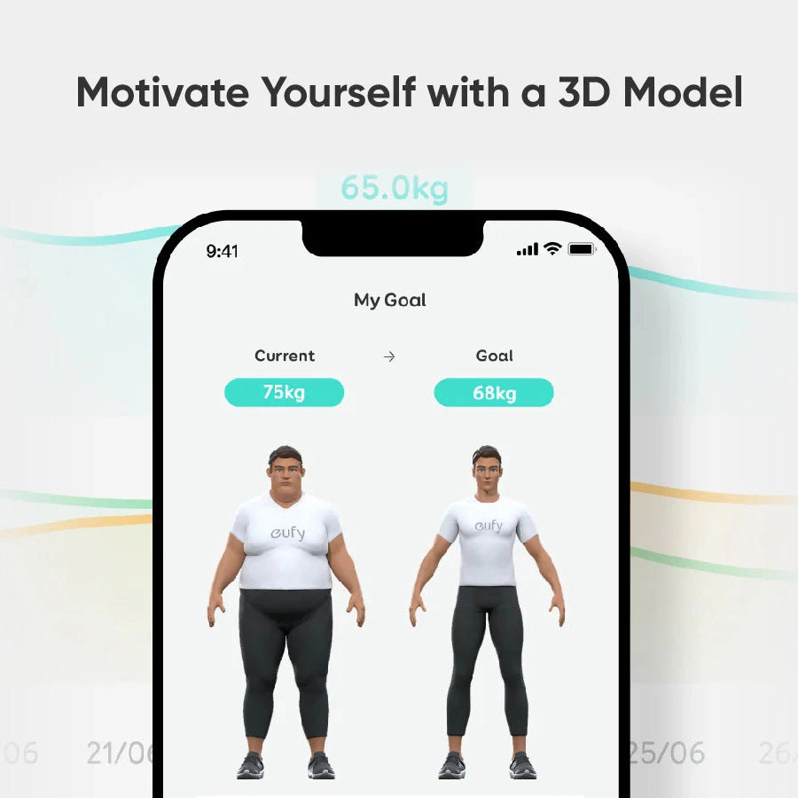 Eufy P3 Smart Scale / ميزان ذكي لتتبع المؤشرات الصحية من أنكر -يوفي