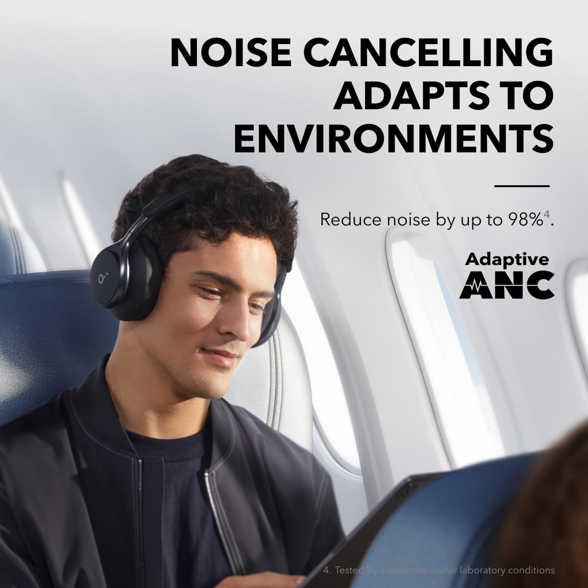Anker SoundCore Space One ANC Wireless Headphones / سماعات الرأس (سبيس ون) بخاصية إلغاء الضوضاء من أنكر