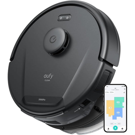 Eufy Clean L60 Hybrid Robovac / مكنسة روبوت ذكية (إل 60) للتنظيف الجاف والمسح من أنكر-يوفي