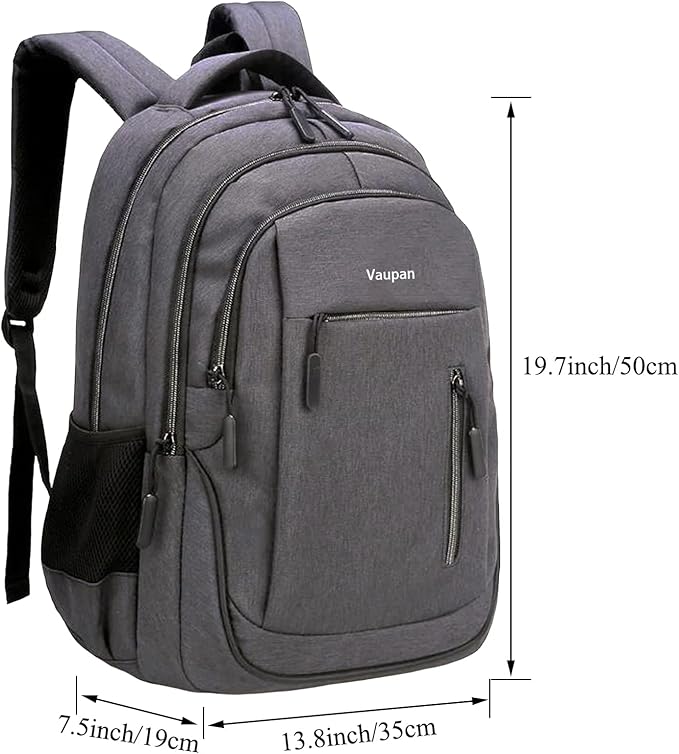 Vaupan Business Travel Laptop Backpack/. حقيبة ظهر متعددة الوظائف من فاوبان