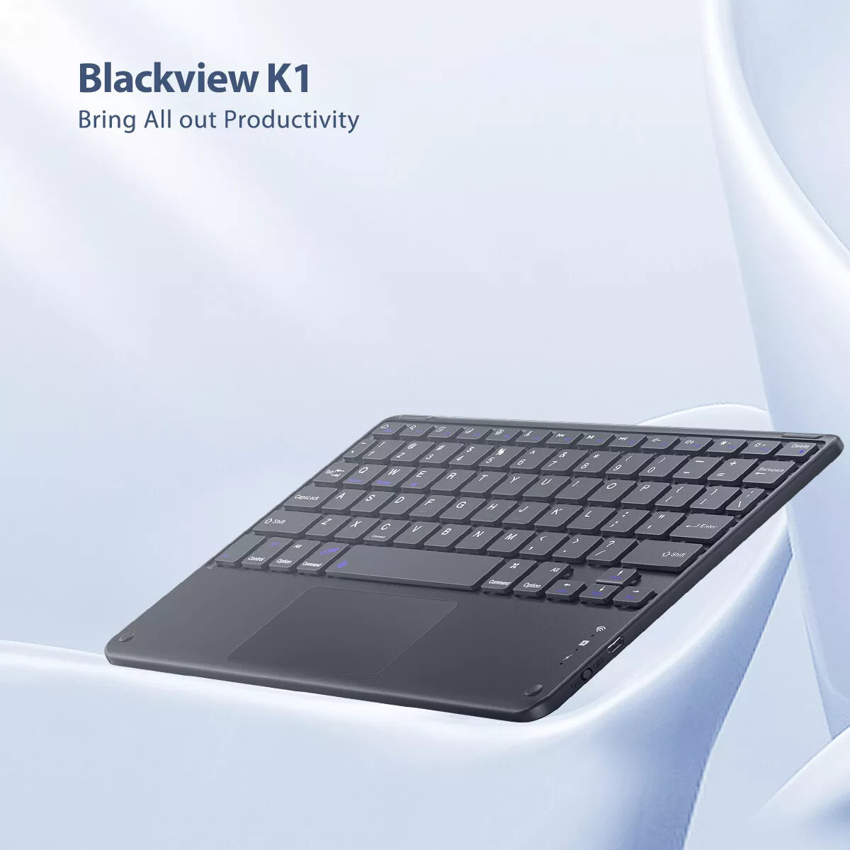 Blackview K1- wireless Bluetooth keyboard /. لوحة مفاتيح لاسلكية - بلوتوث من بلاك فيو