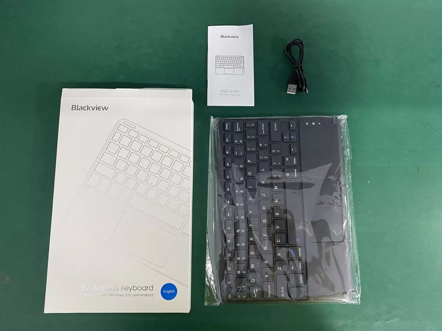 Blackview K1- wireless Bluetooth keyboard /. لوحة مفاتيح لاسلكية - بلوتوث من بلاك فيو
