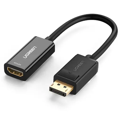 محول UGREEN DP (ذكر) إلى HDMI (أنثى) بدقة 4K