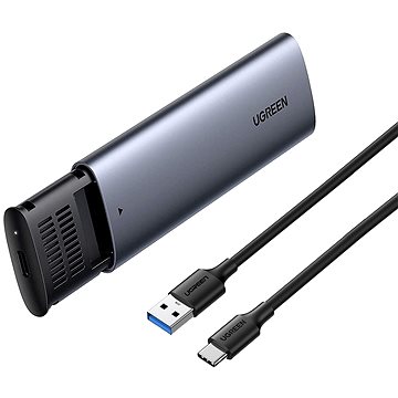 غلاف أقراص SSD UGREEN CM400 (M.2 NGFF SATA، USB-C، 5Gbps)